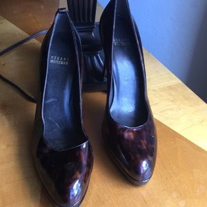Stuart Weitzman Tortoise  Pumps